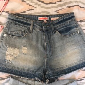 Jean shorts